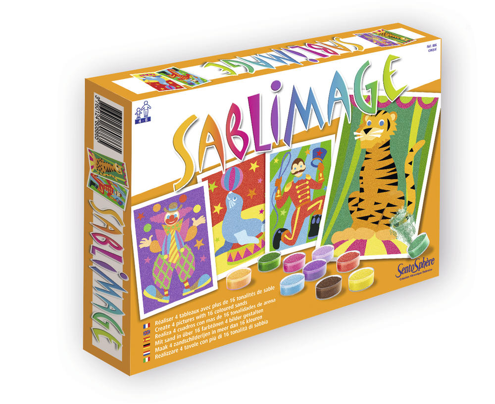 Kit créatif Sablimage - cirque