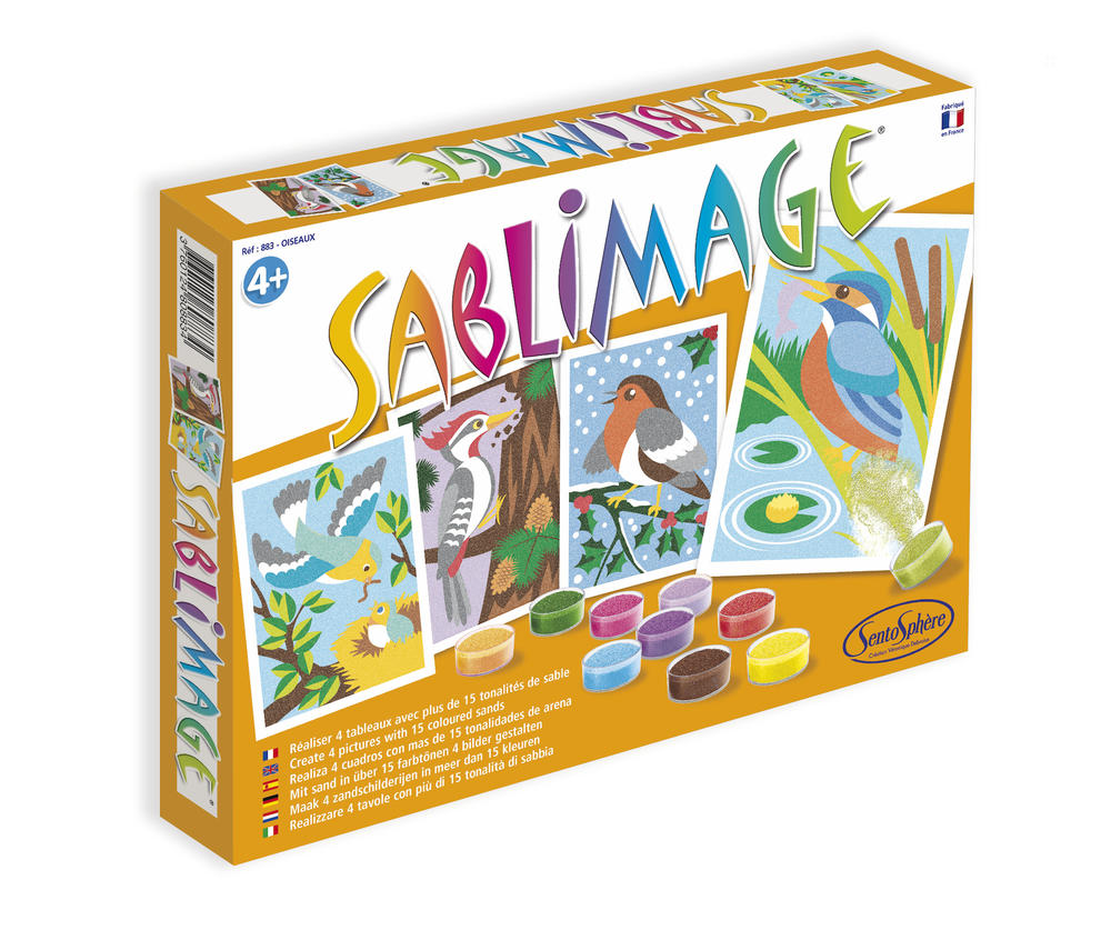 Kit créatif Sablimage - oiseaux