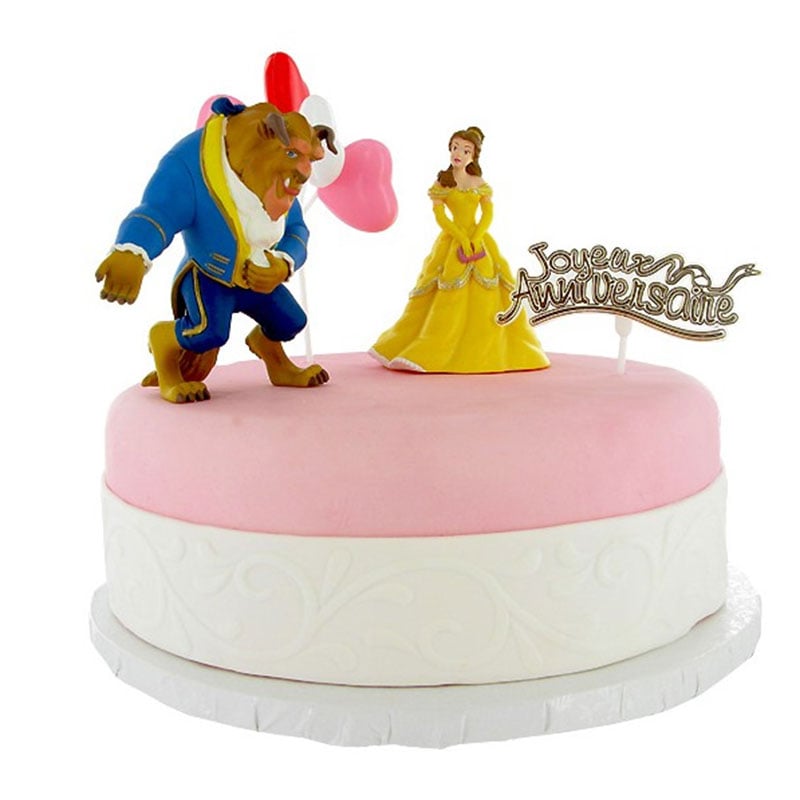 Kit Décor Gâteau - La Belle et la Bête - Gatodéco