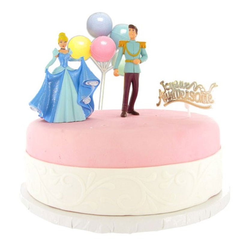  Kit Décor Gâteau - Prince et Princesse - Gatodéco