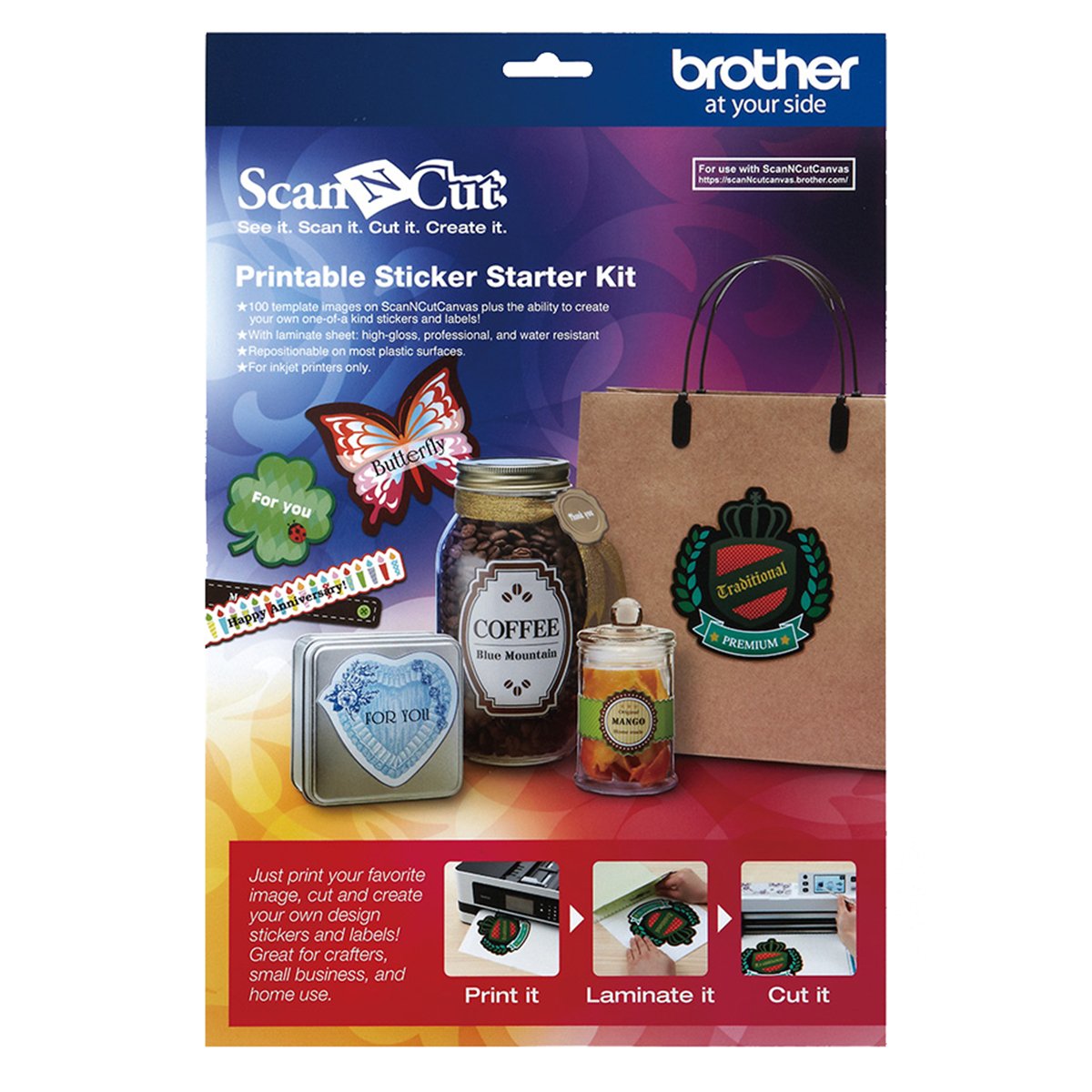 Kit de démarrage autocollants imprimables