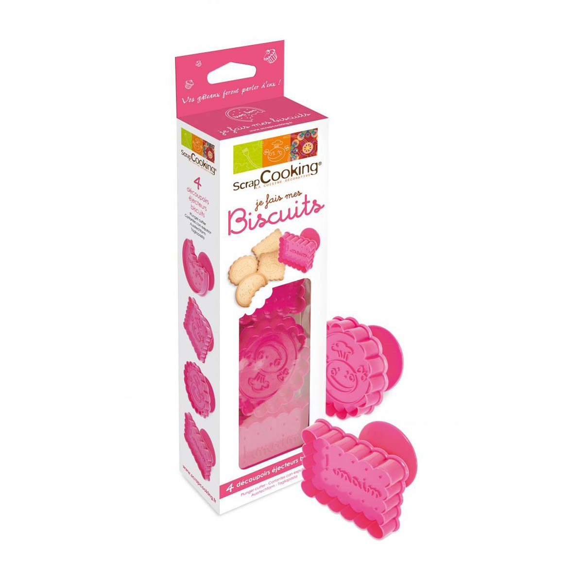 Kit «Je fais mes biscuits» - Scrapcooking 