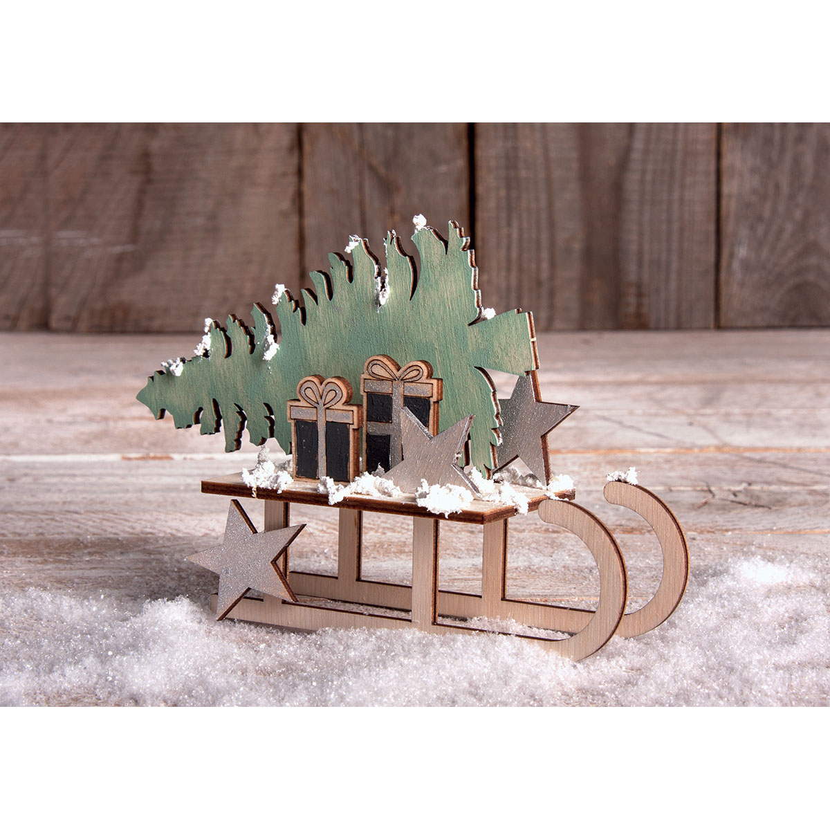 Kit luge à assembler - 9 pièces