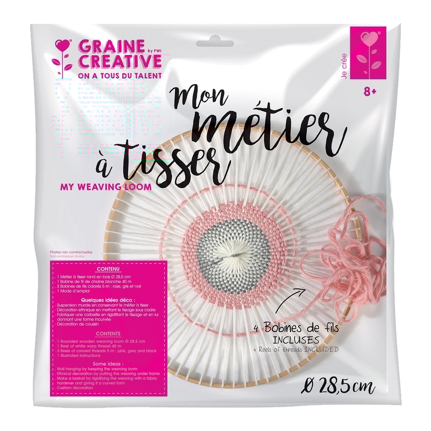 Métier à tisser rond - Graine Créative