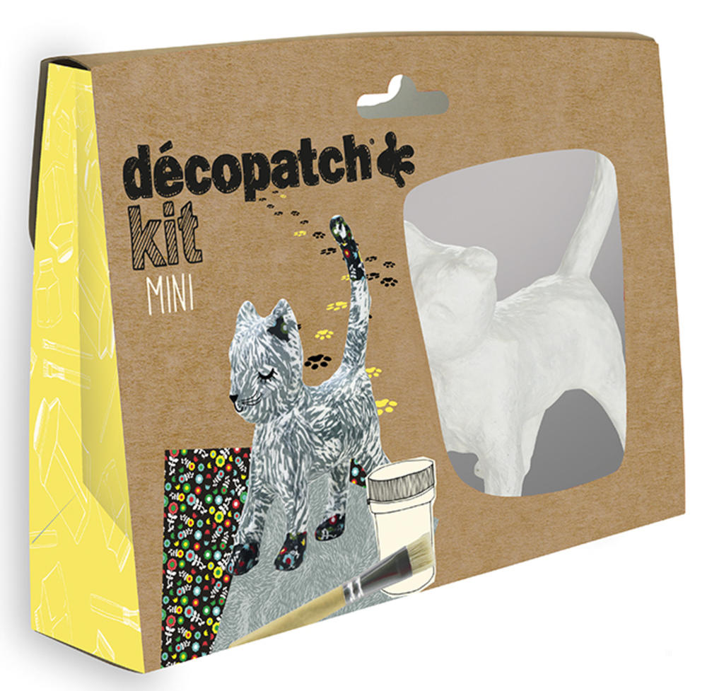 Mini kit Décopatch - chat