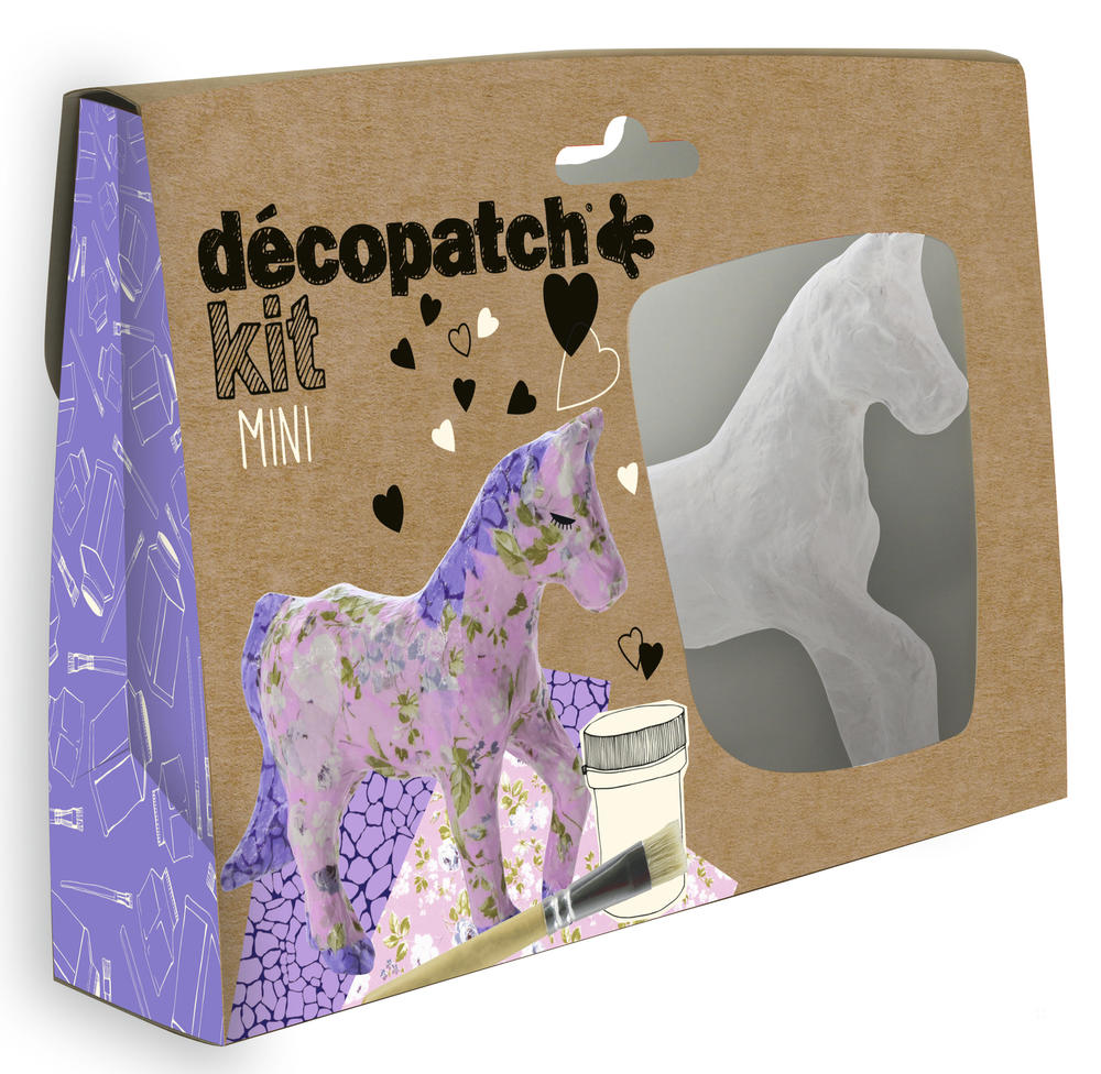 Mini kit Décopatch - cheval