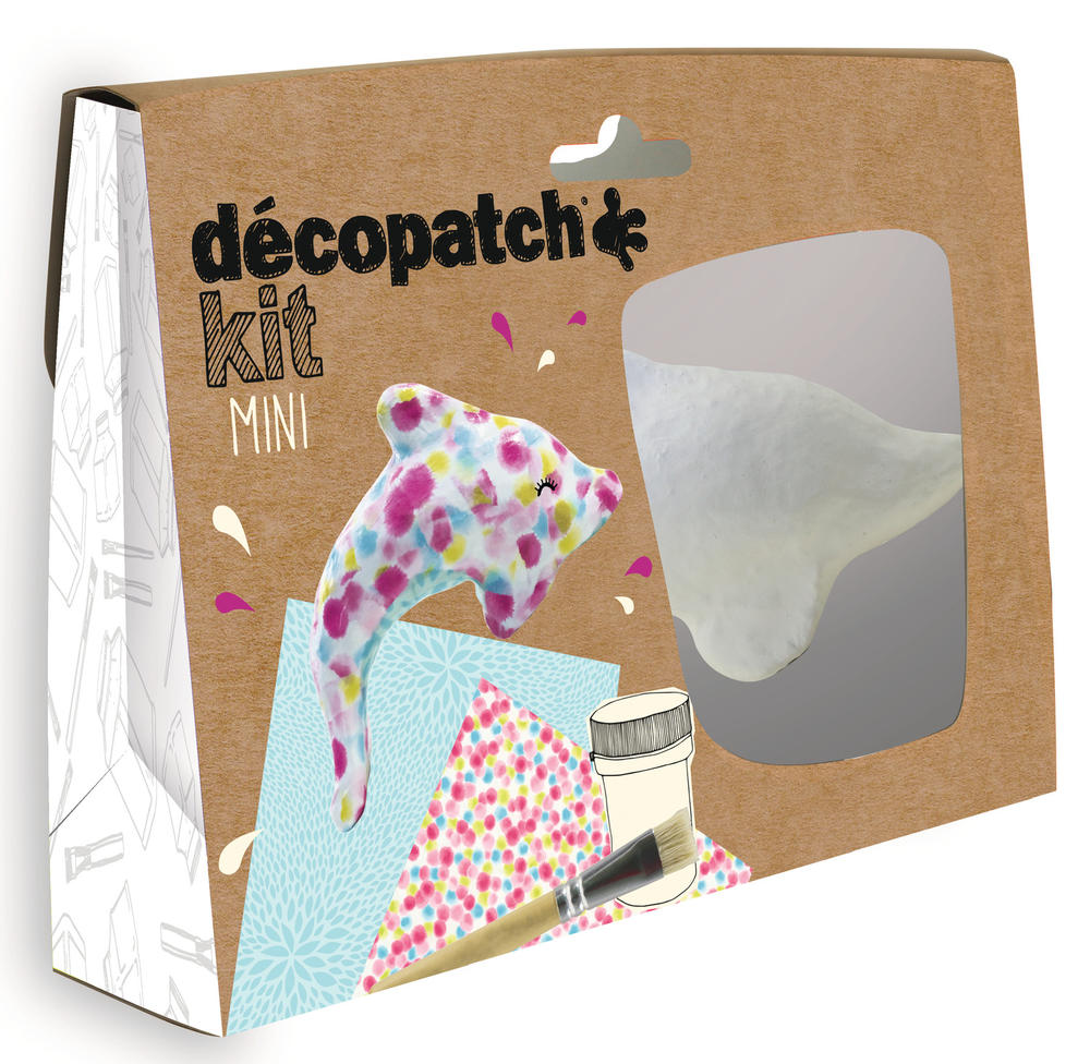 Mini kit Décopatch - Dauphin