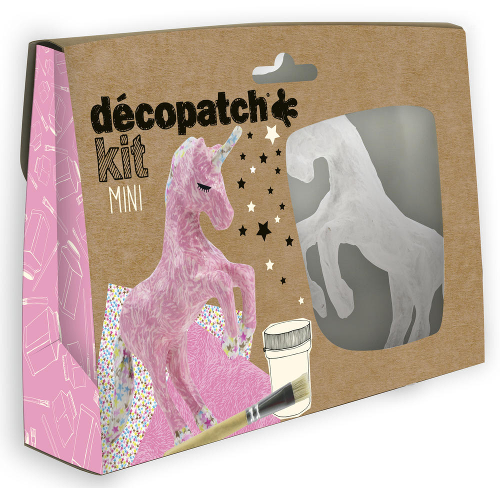Mini kit Décopatch - licorne