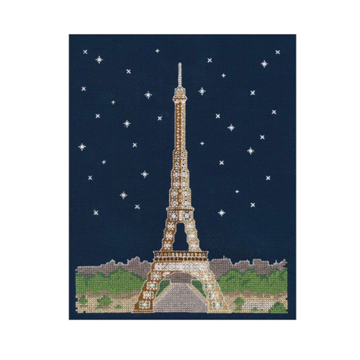 Kit point de croix - Paris la nuit