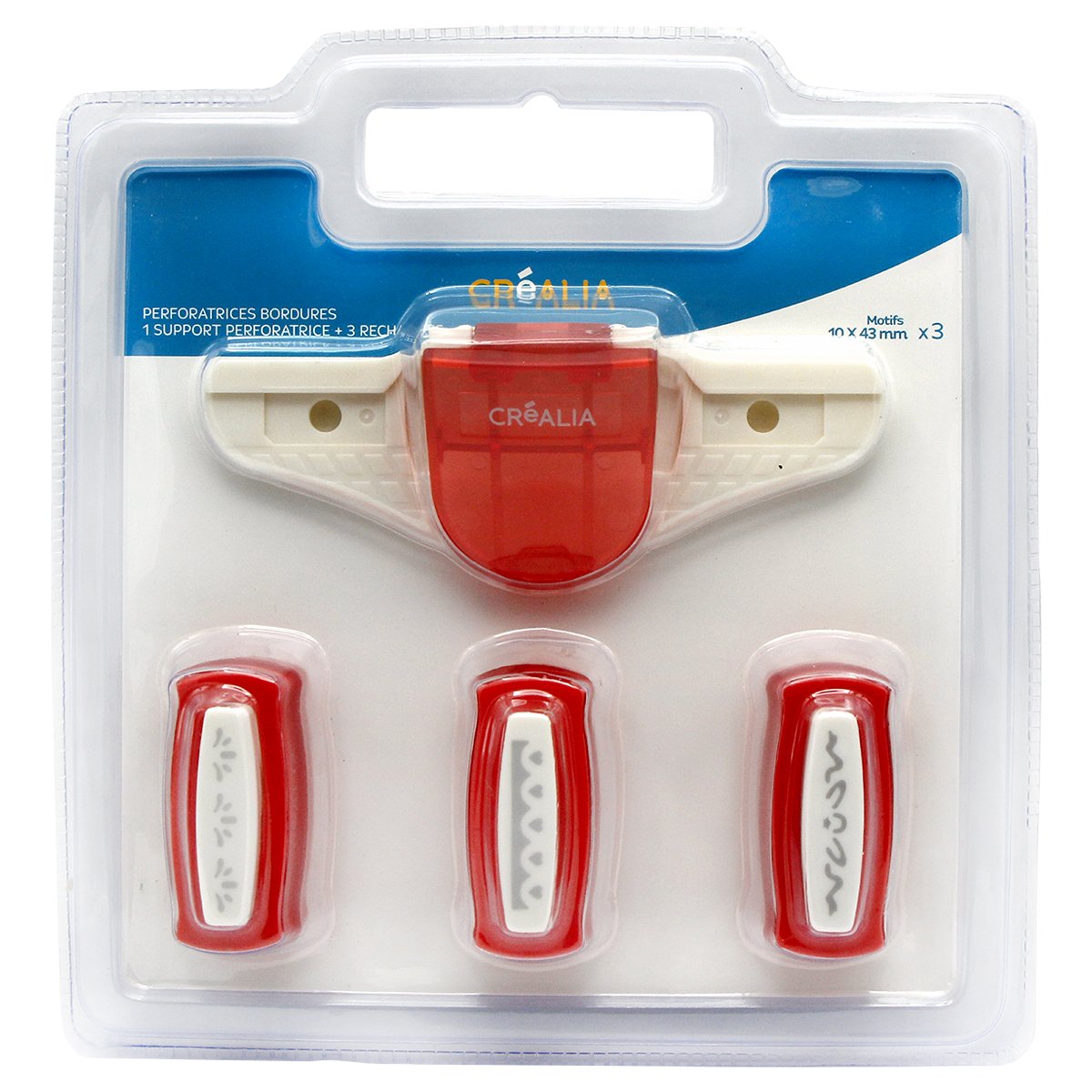 Kit perforatrice pour bordure + 3 recharges