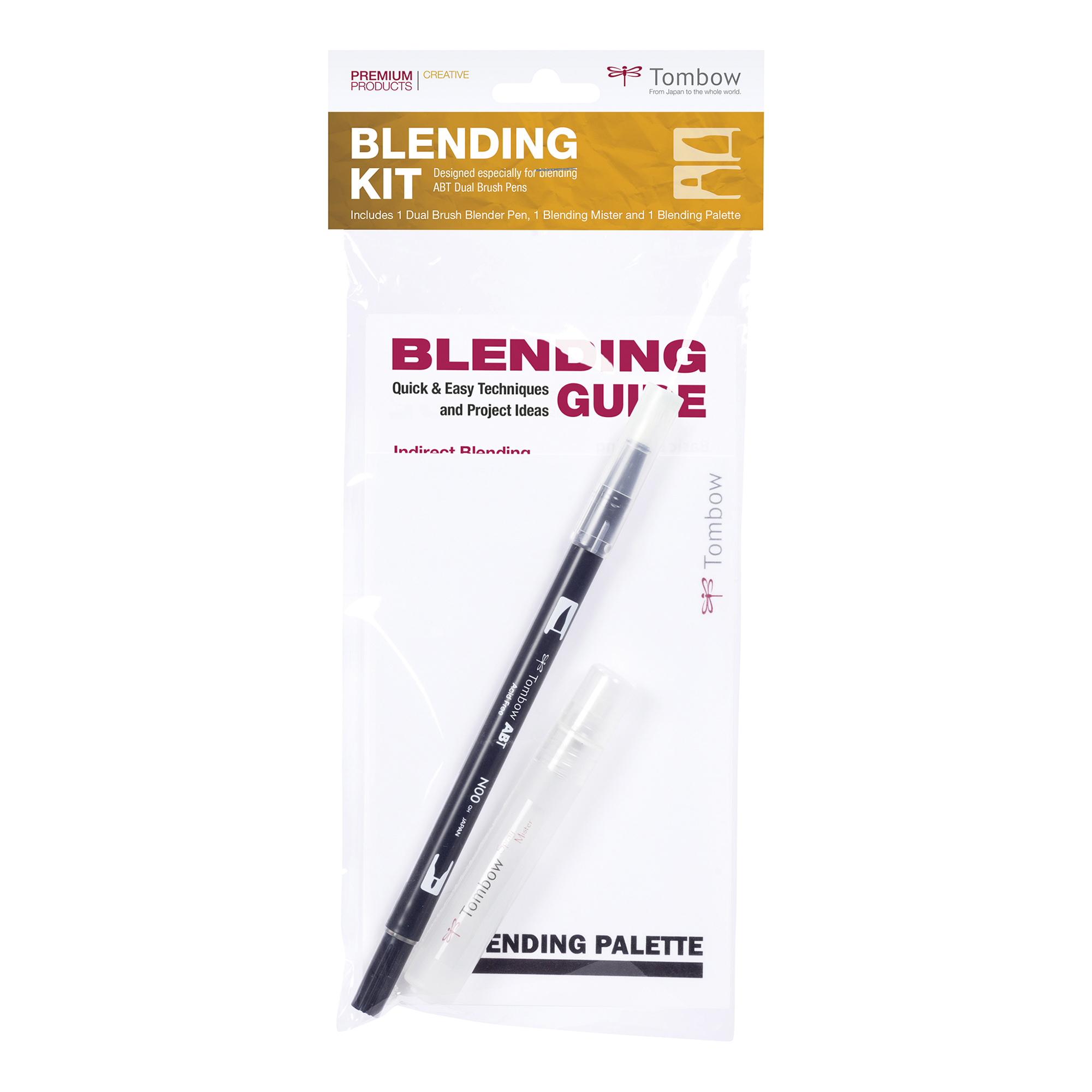 Kit de blending - feutre pinceau double pointe - Tombow