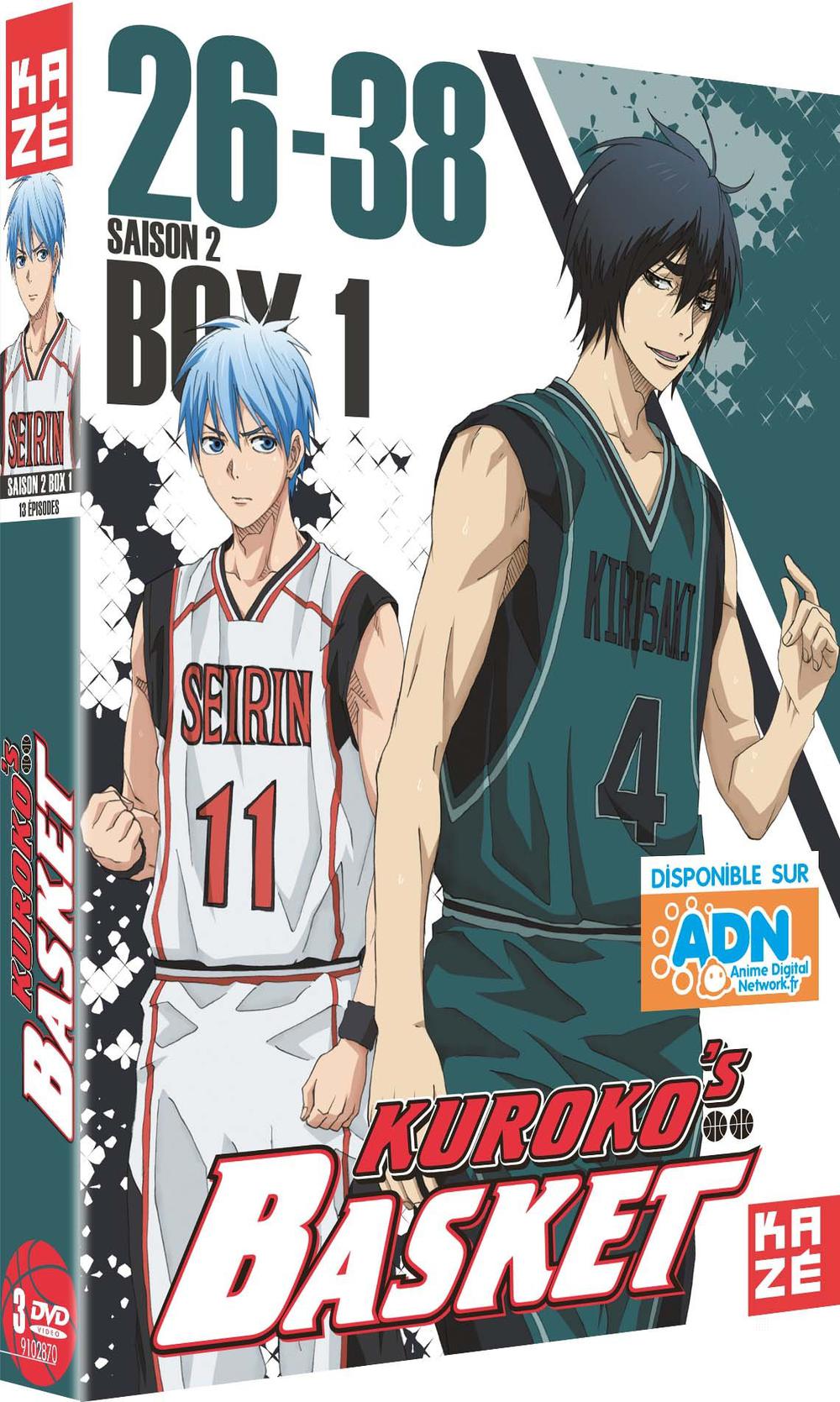 Kuroko's Basket - Saison 2, Box 1/2
