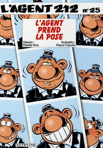 L'agent 212 Tome 25 - L'agent prend la pose