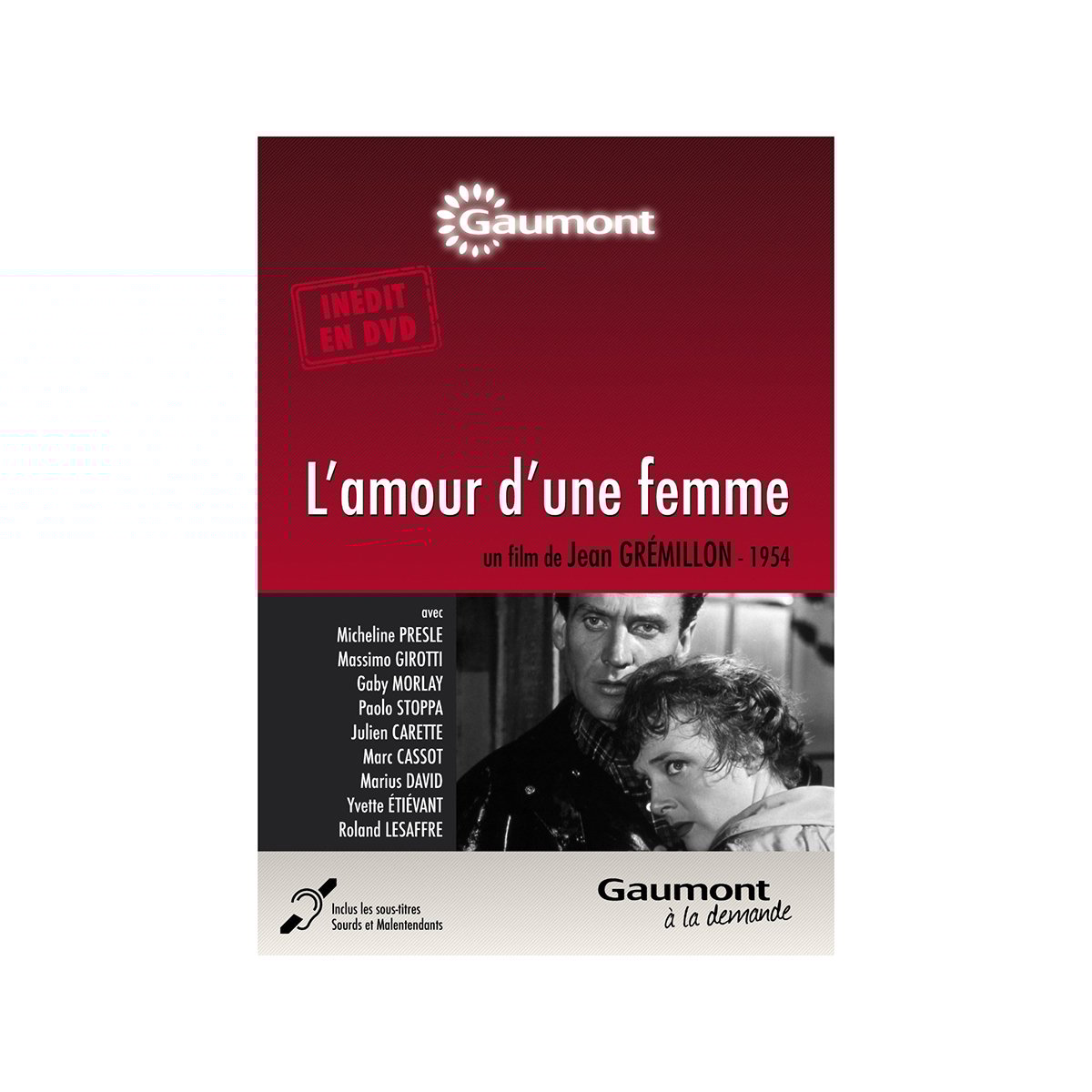L'amour d'une femme - DVD