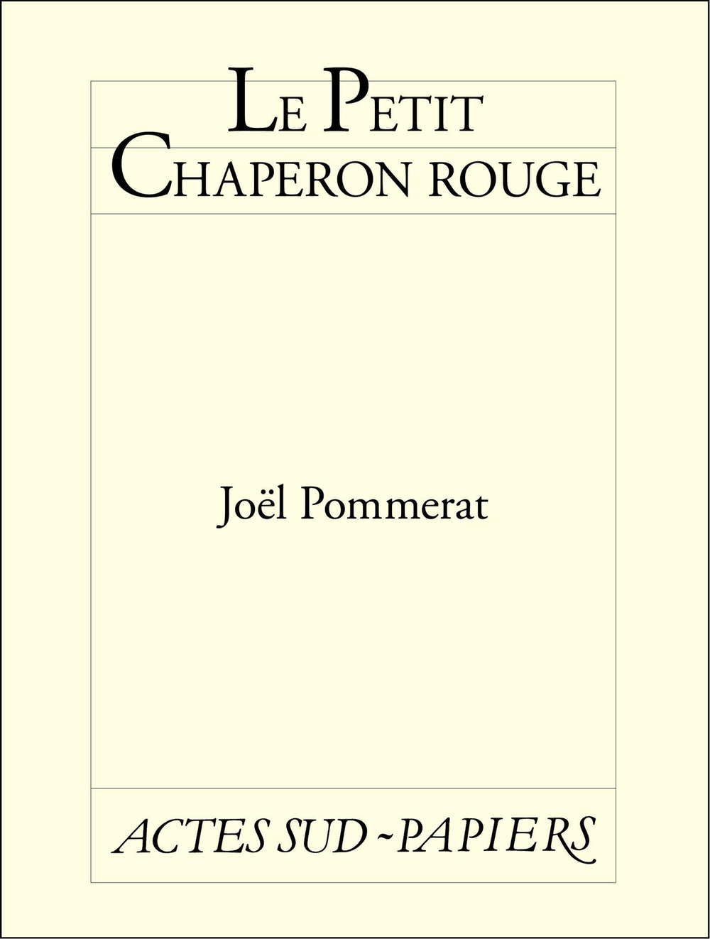 Le Petit Chaperon rouge