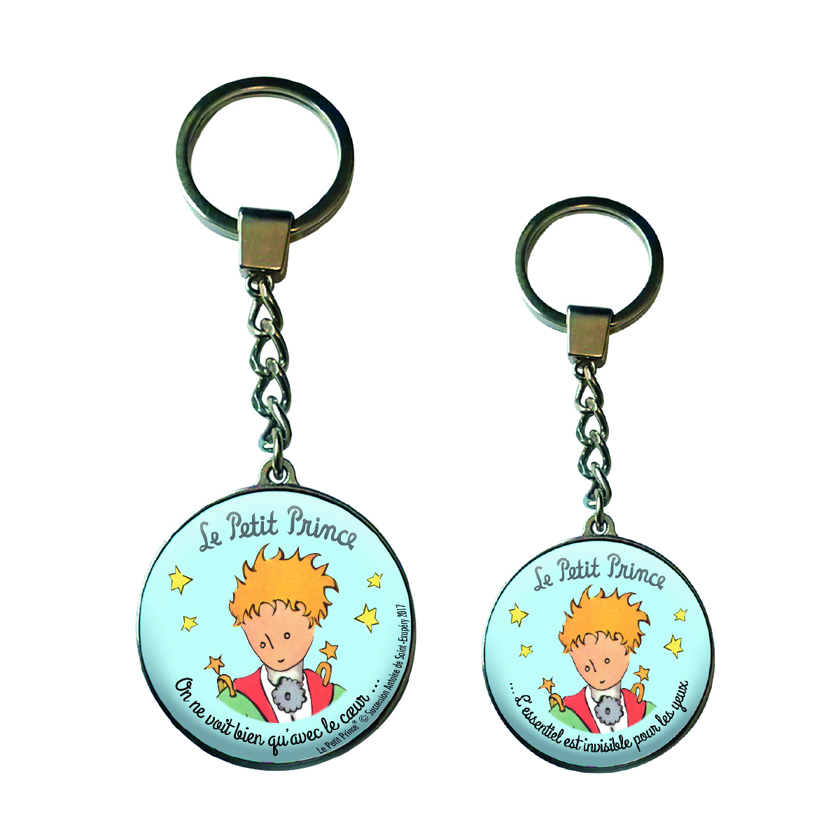 Porte-clés en verre Le Petit Prince