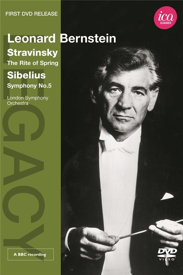 LEONARD BERNSTEIN DIRIGE STRAVINSKI ET SIBELIUS