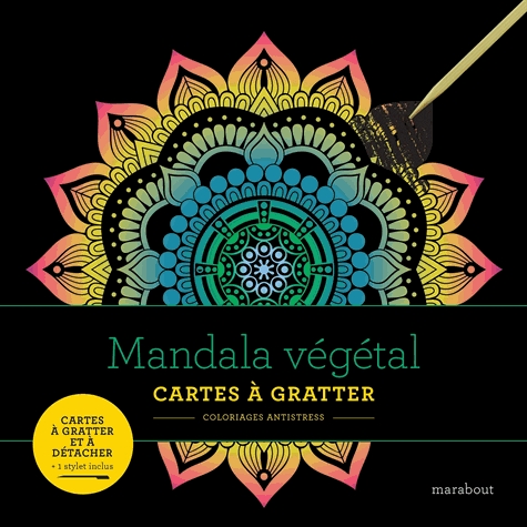 Mandala végétal - Coloriages antistress