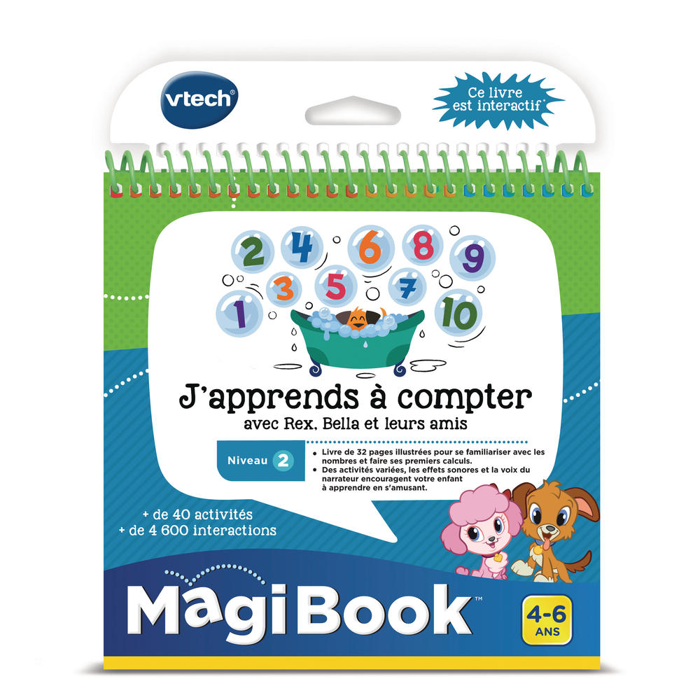 Magibook livre j'apprends à compter VTech