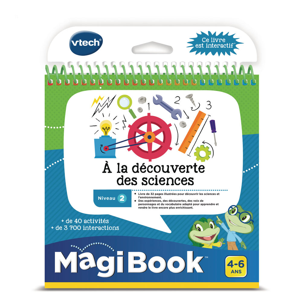 Magibook livre à la découverte des sciences VTech