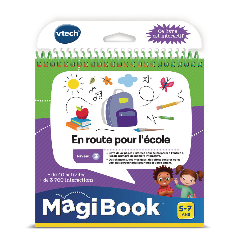Magibook livre en route pour l'école VTech