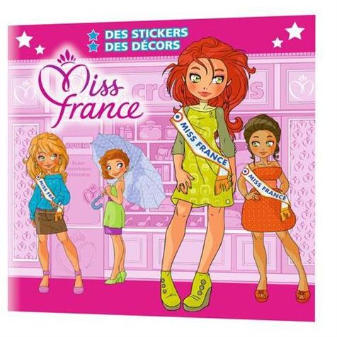 Livre stickers Miss France