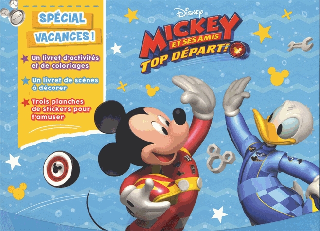 Mickey et ses amis Top Départ ! Spécial vacances ! - Avec un livret d'activités et de coloriages, un