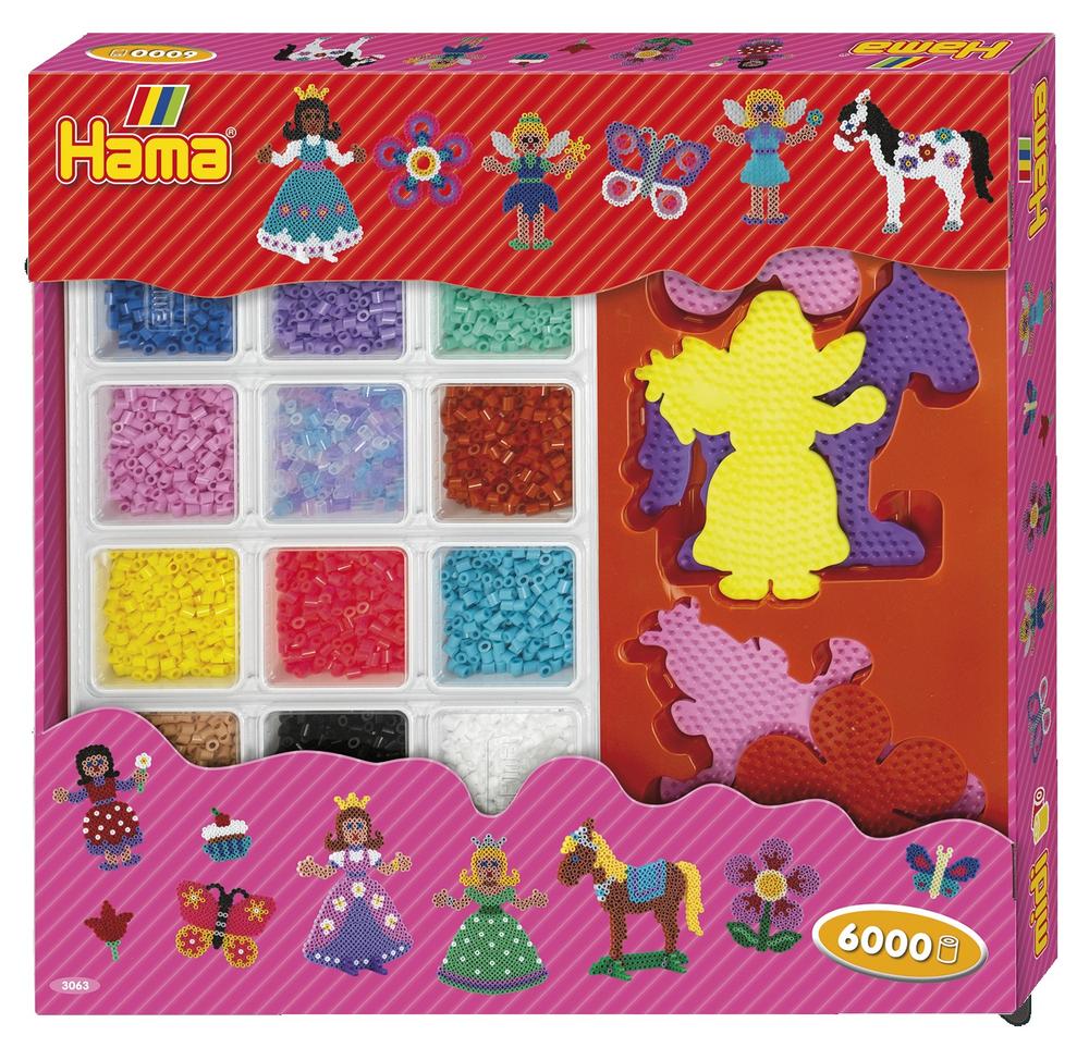 Boîte de perles Hama - MIDI - Fenêtre géante rose