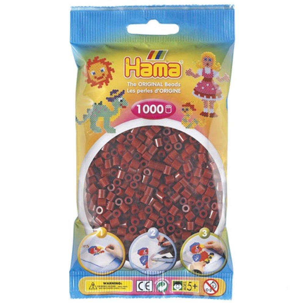 Sachet 1000 perles Hama - MIDI - rouge brun - 20730