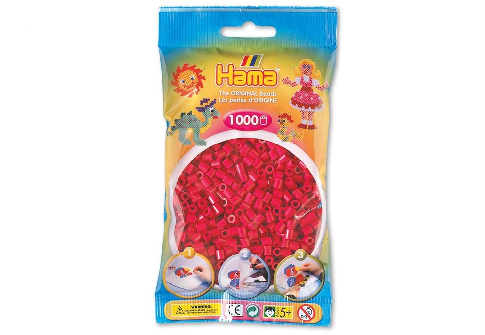 Sachet 1000 perles Hama - MIDI - rouge vin - 20729