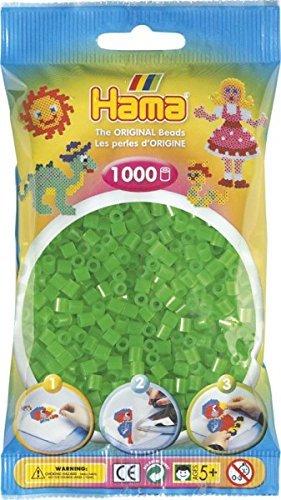 Sachet 1000 perles Hama - MIDI - vert néon - 20737