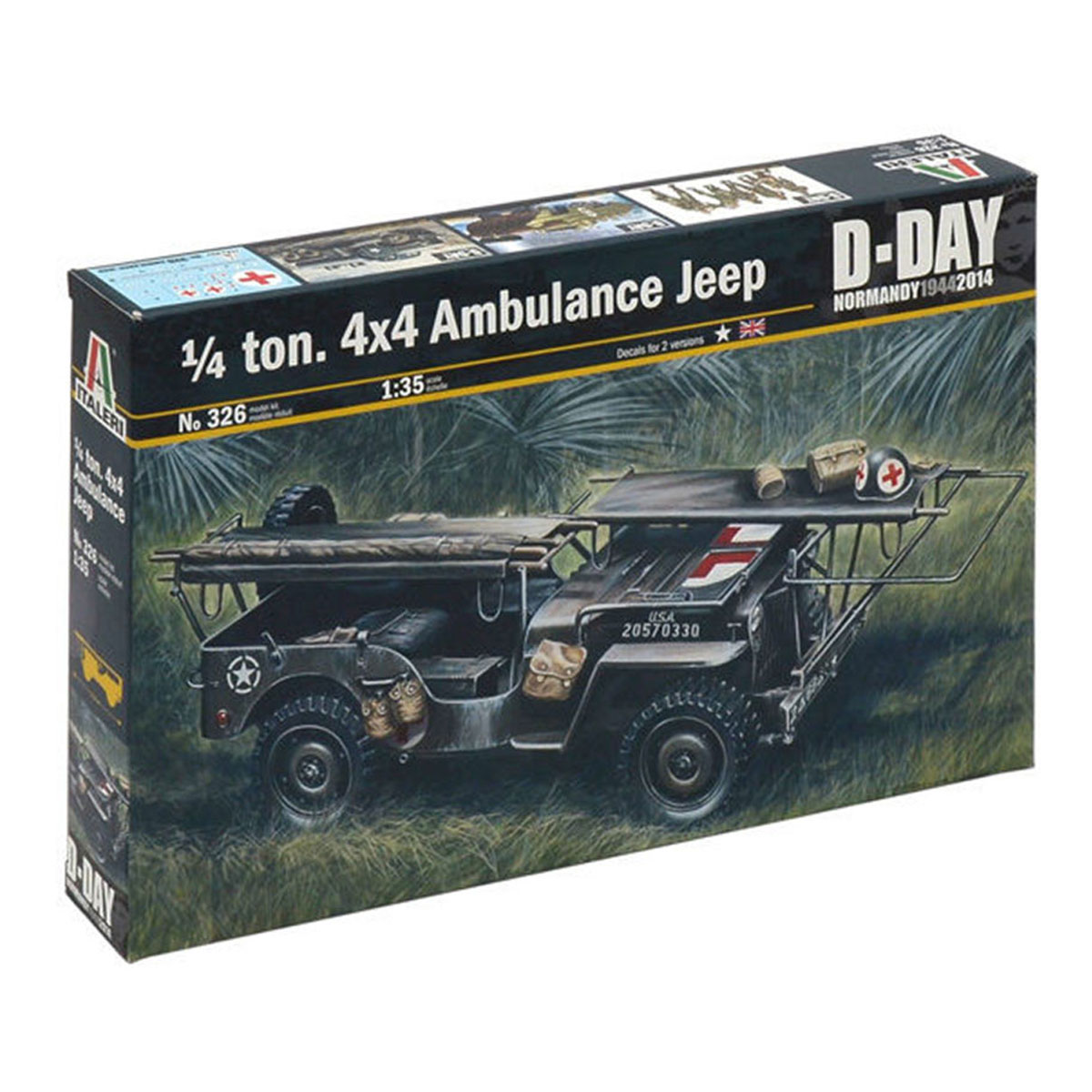 Maquette militaire - Jeep Ambulance - I326