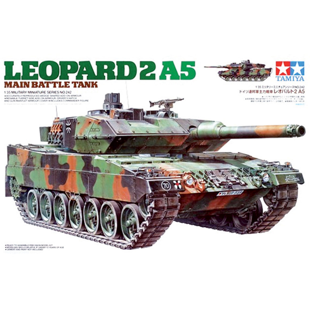 Maquette militaire - Char allemand Leopard 2 A5 - 35242