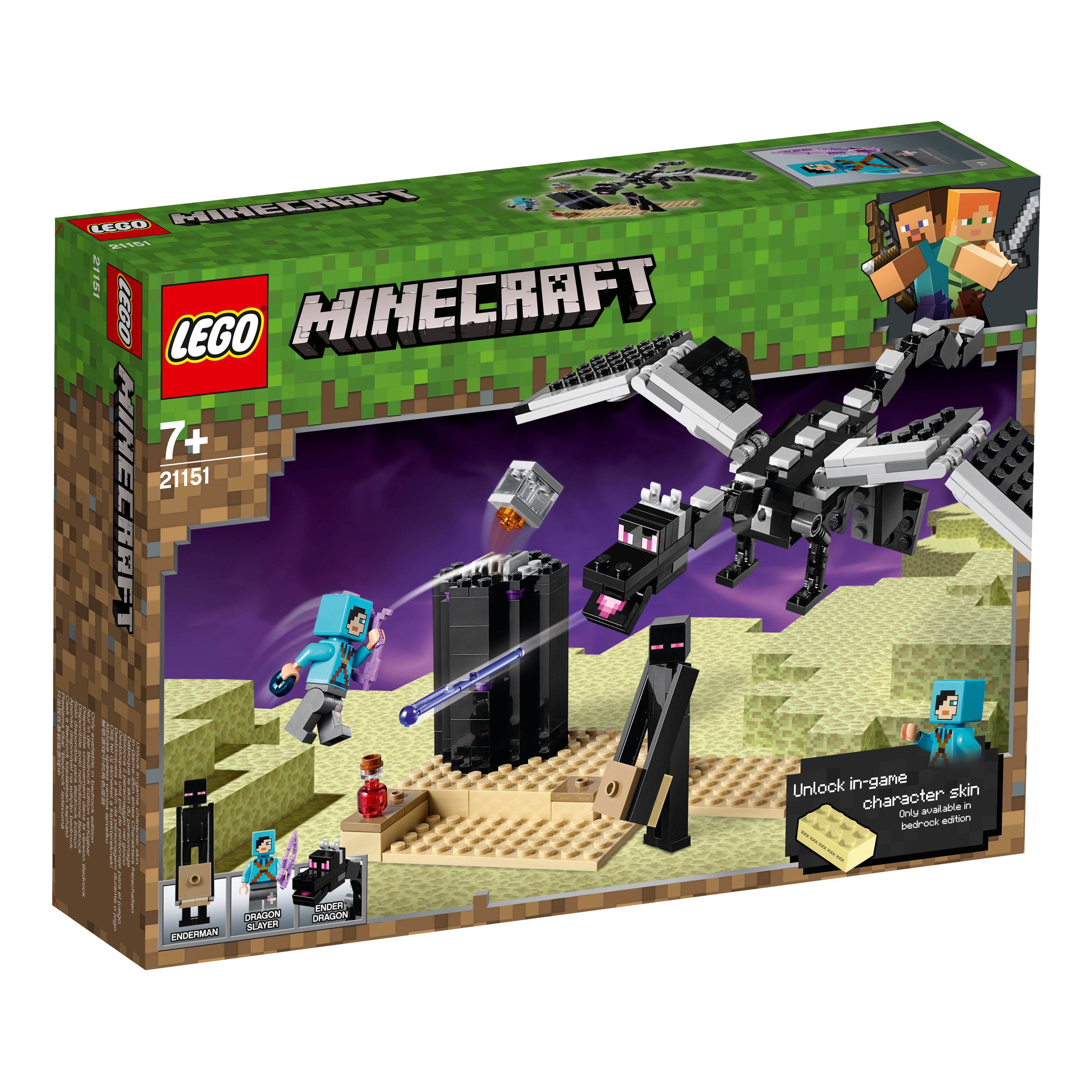 La bataille de l’End - LEGO® Minecraft™ - 21151