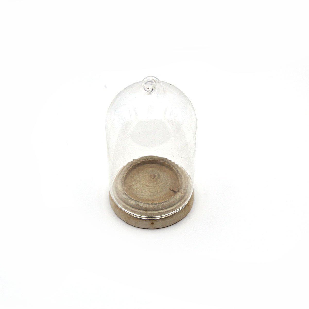 Cloche en verre à suspendre - 10cm
