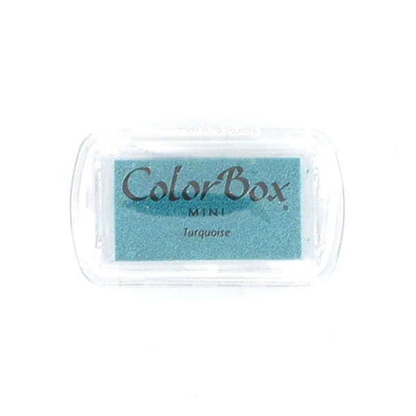 Mini encreur Colorbox - turquoise