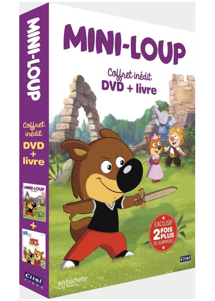 Mini-Loup - Vol. 3 : A l'aventure ! + Livre