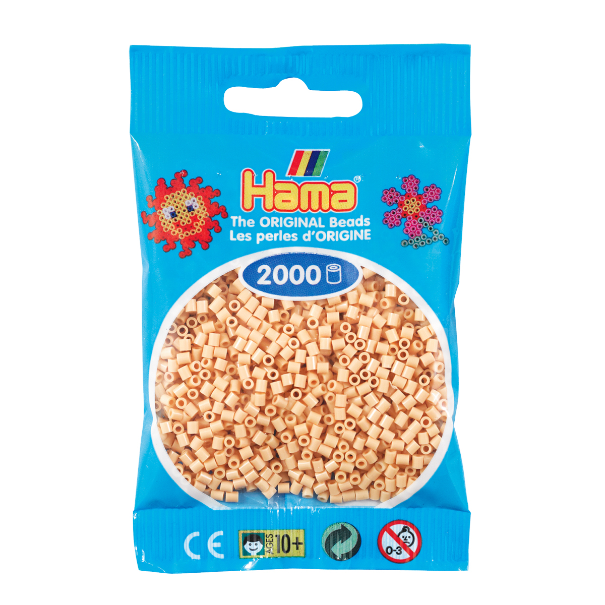 Sachet 2000 Mini perles Hama - beige - 50127