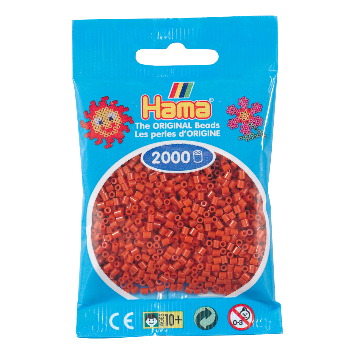 Sachet 2000 Mini perles Hama - caramel - 50120