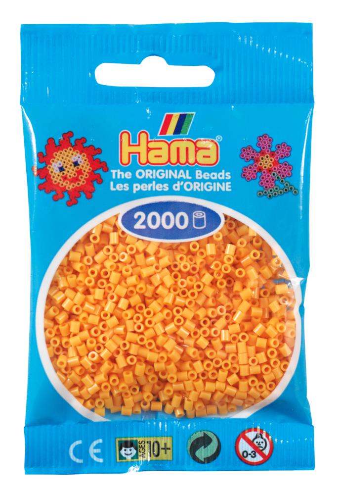 Sachet 2000 Mini perles Hama - Marron nounours - 50160