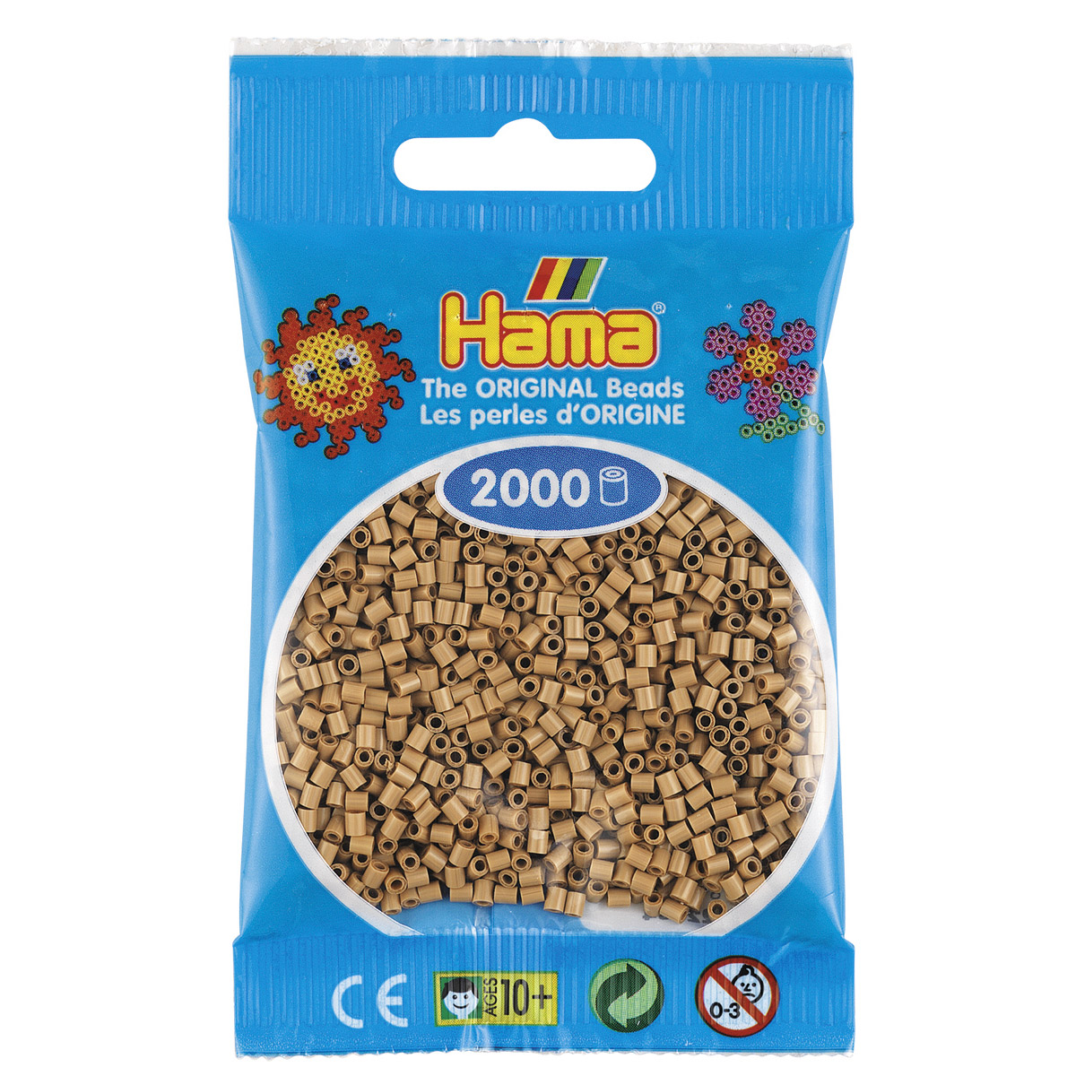 Sachet de 2000 mini-perles Hama - MIDI - Café frappé