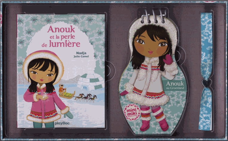 Mon joli coffret Anouk au Groënland - Avec un carnet créatif et un joli bracelet
