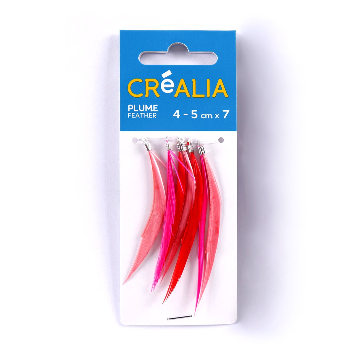 7 minis plumettes - roses & corail - Créalia