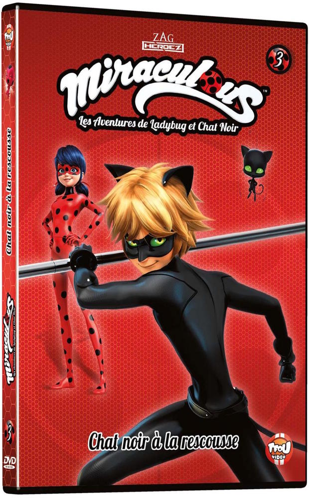 MIRACULOUS LADYBUG, VOL. 3 : CHAT NOIR A LA RESCOUSSE