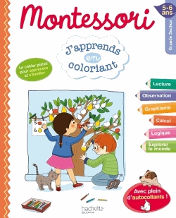 Montessori j'apprends en coloriant GS