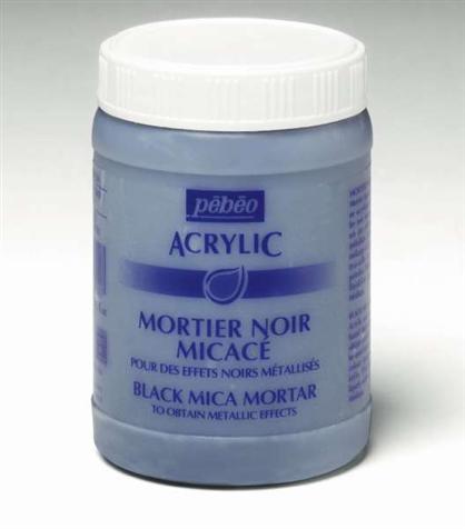 MORTIER NOIR MICACE ACRY250ML MORTIER NOIR MICACE ACRY 250ML