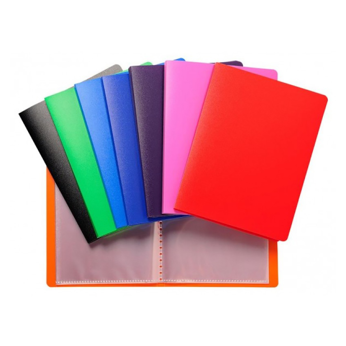 Protège document Exacompta - 17x22 cm - 40 vues - couleurs assorties