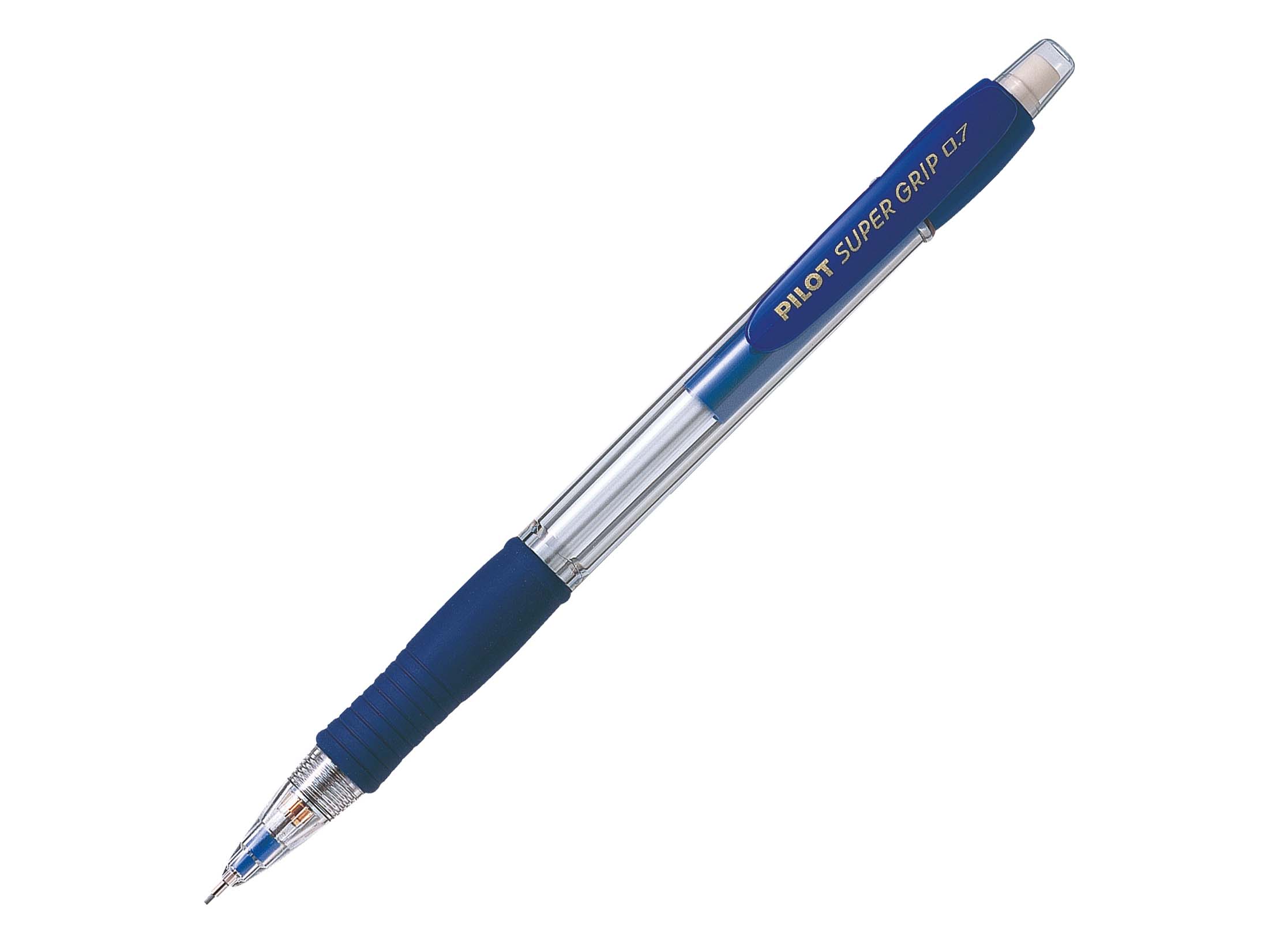 Porte-mines - Super Grip - rechargeable - 0,7 mm - HB - bleu