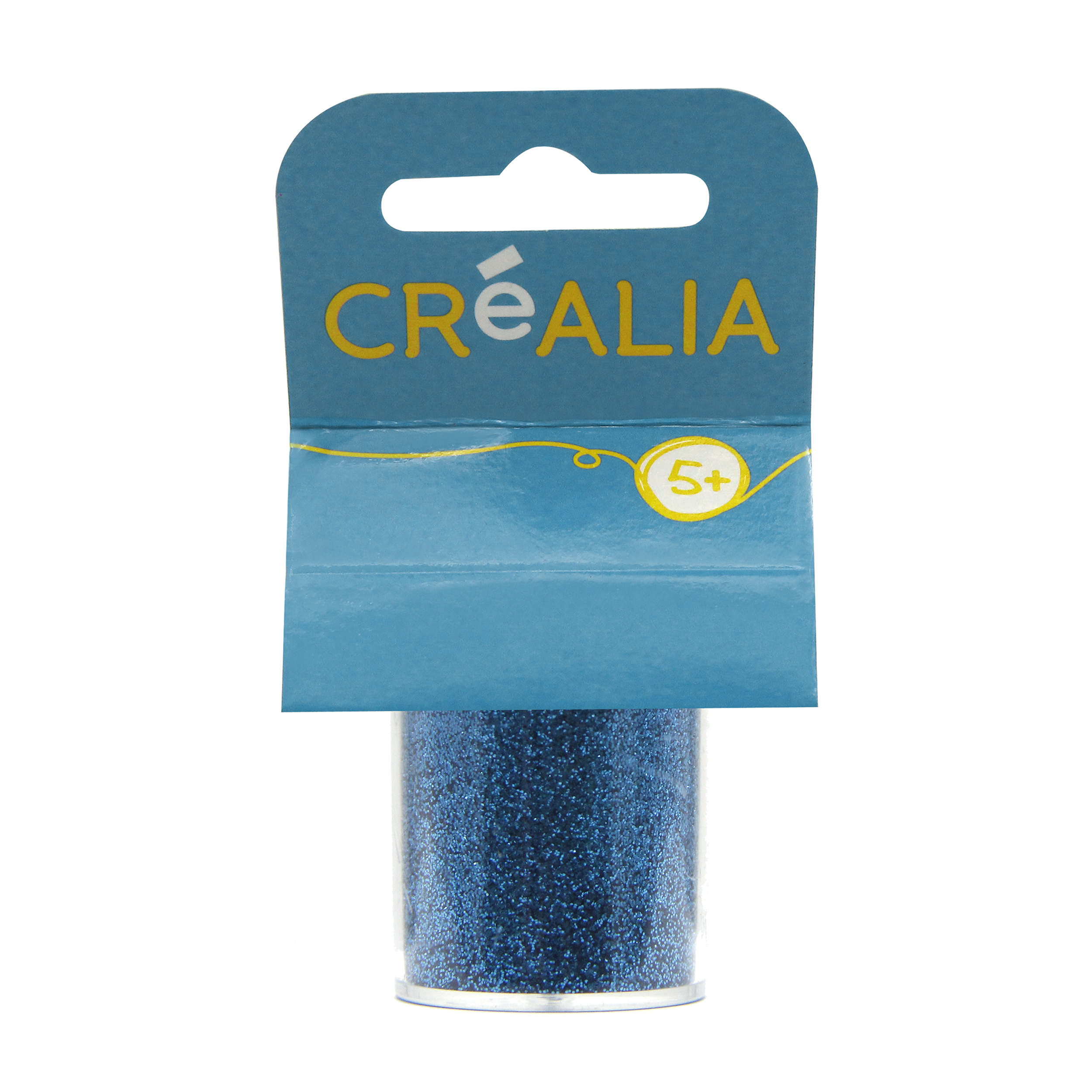 Paillettes en flacon de 10gr - Bleu Azur - Créalia