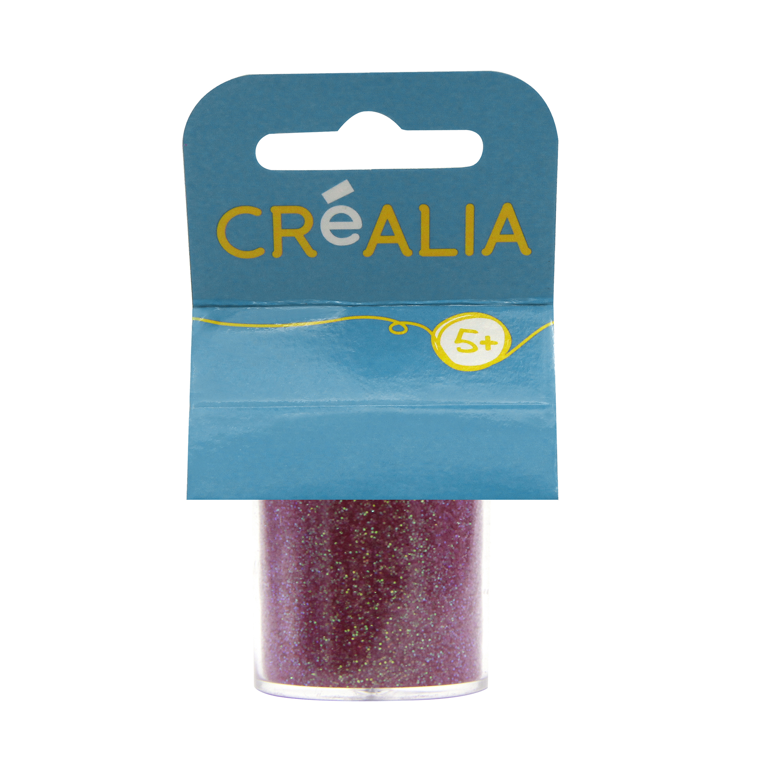 Paillettes en flacon de 10gr - Rose - Créalia
